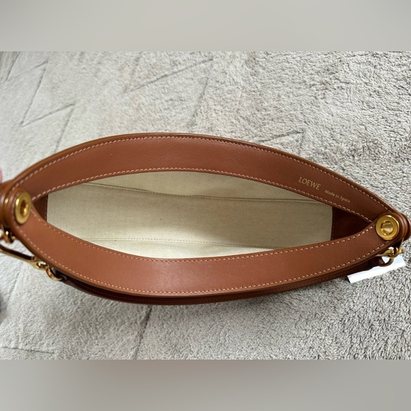 LOEWE Small Luna Anagram Jacquard Shoulder Bag - Picture 11 of 13